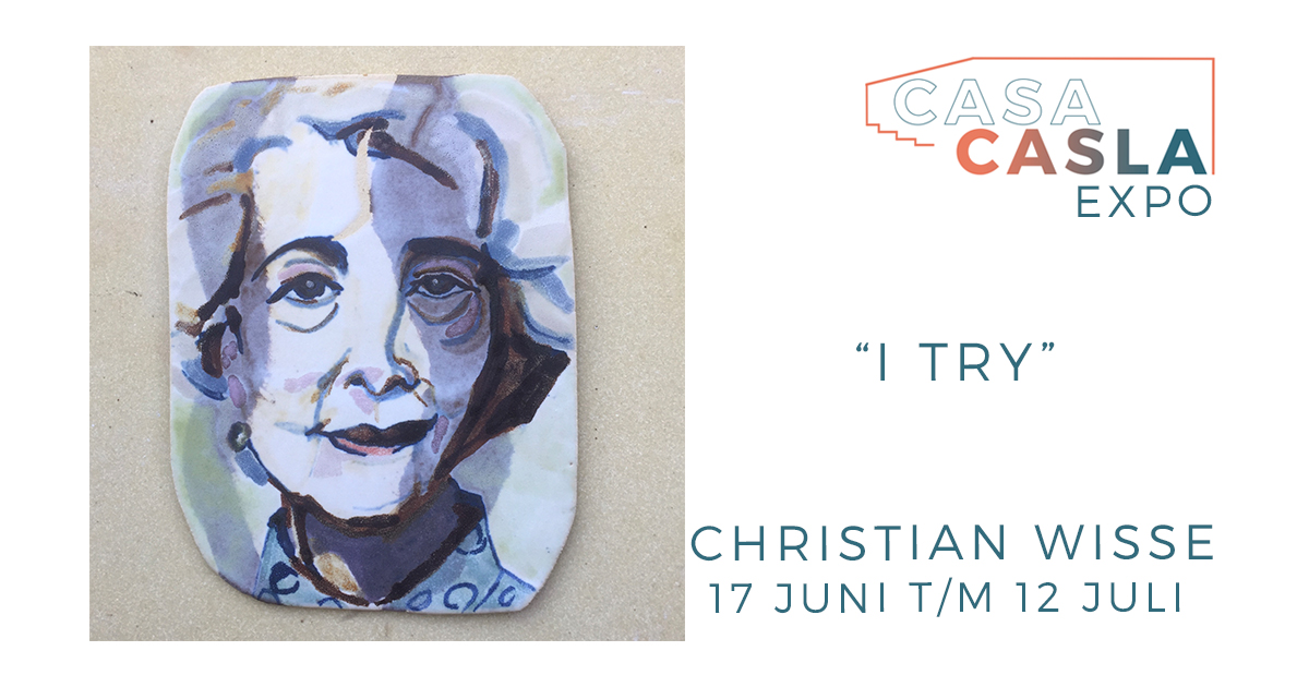 “I Try | Expositie portretten in keramiek van Christian Wisse”