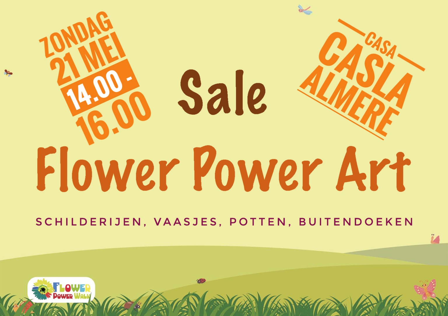 Sale Flower Power Art