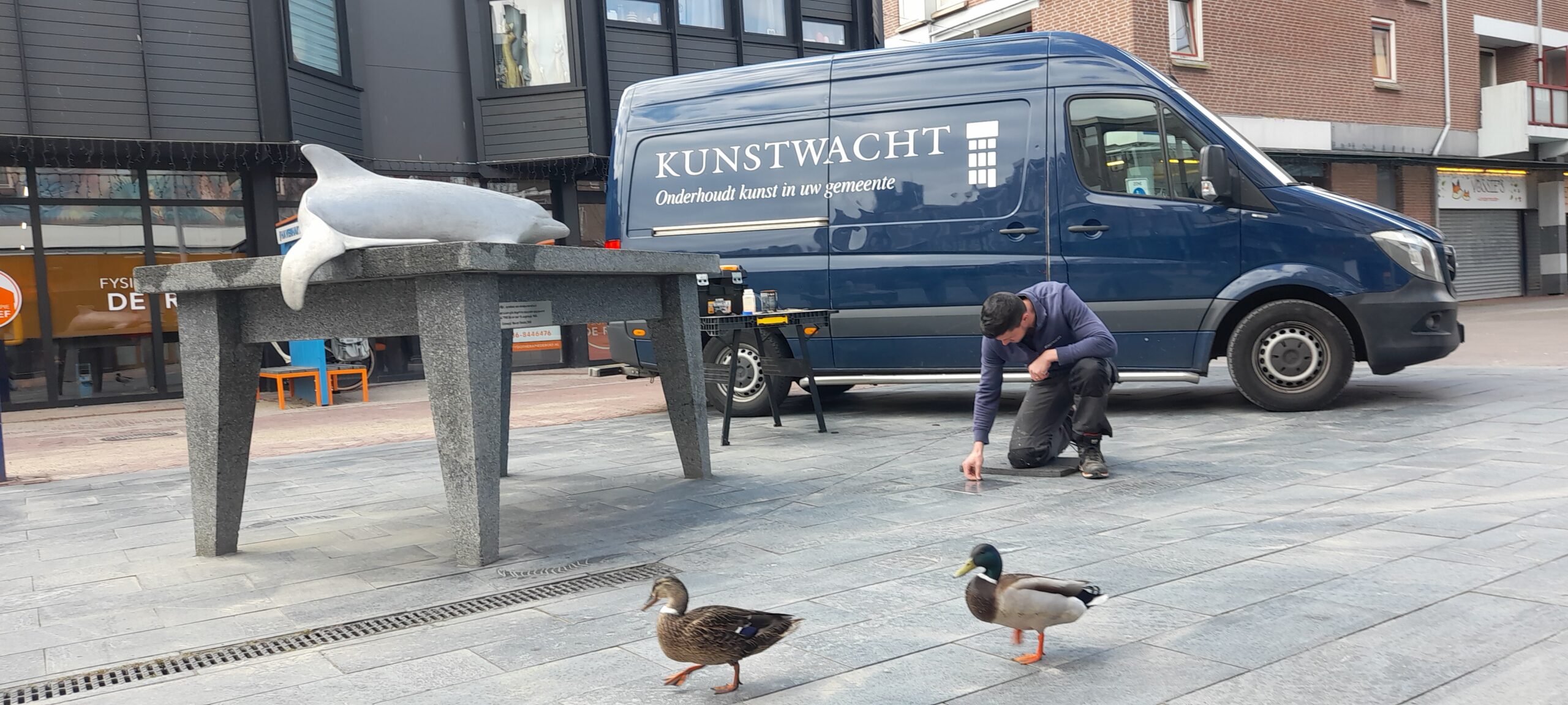 Presentatie  Kunstwacht; kunst in de openbare ruimte