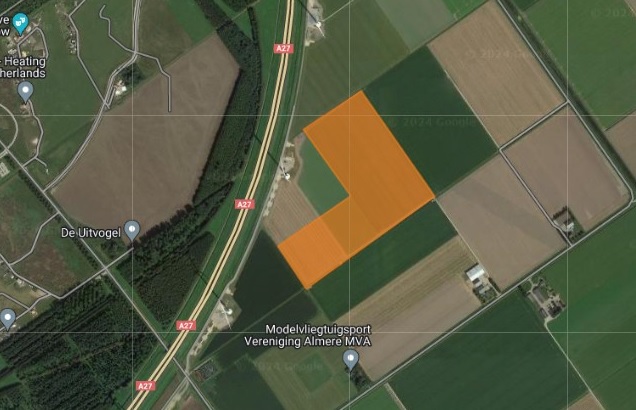 Informatie & Sneak Preview Zonnepark Almere A27- De Groene Reus