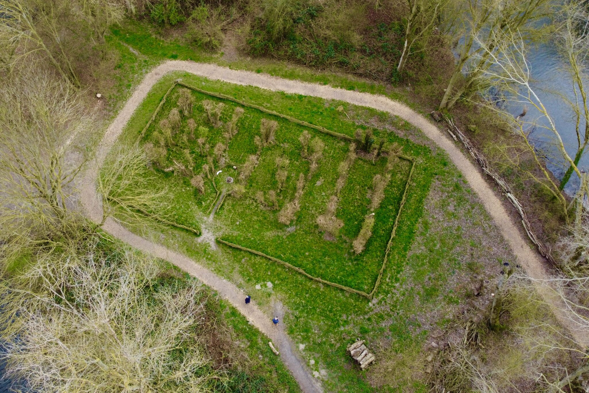 Verborgen landschapskunstwerk herontdekt