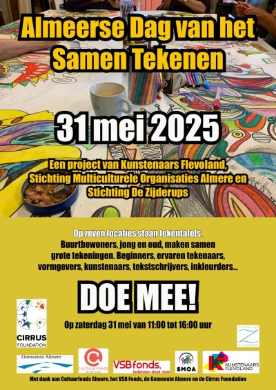 Almeerse Dag van het Samen Tekenen