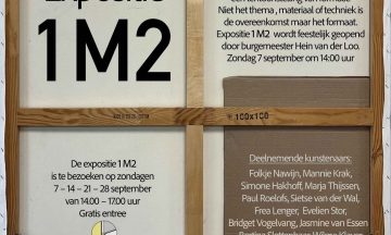 Burgemeester opent expositie 1M2